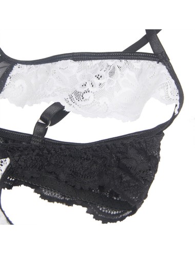 SUBBLIME - DISFRAZ SIRVIENTA BODY S/M