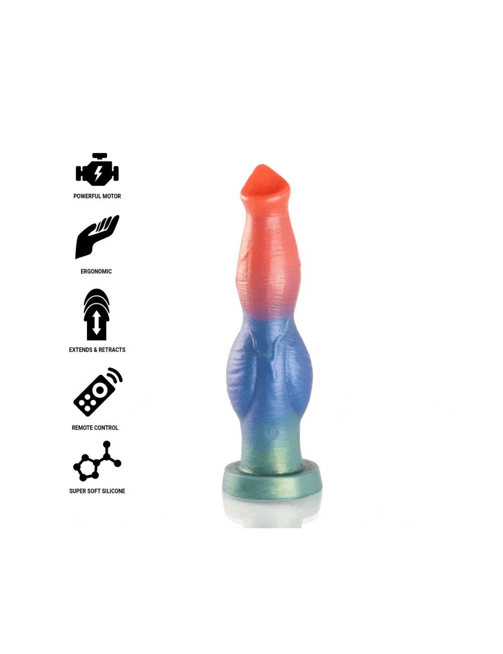 EPIC - ARION DILDO SINFONÍA DEL PLACER RECARGABLE CONTROL REMOTO EPIC - ARION DILDO SINFONÍA DEL PLACER RECARGABLE CONTROL REMOTO