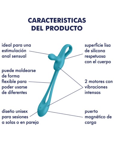 SATISFYER - PLUG & PLAY 1 MULTIVIBRADOR FLEXIBLE