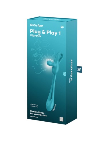 SATISFYER - PLUG & PLAY 1 MULTIVIBRADOR FLEXIBLE