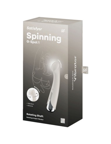 SATISFYER - SPINNING G-SPORT 1 VIBRADOR ROTADOR BEIGE