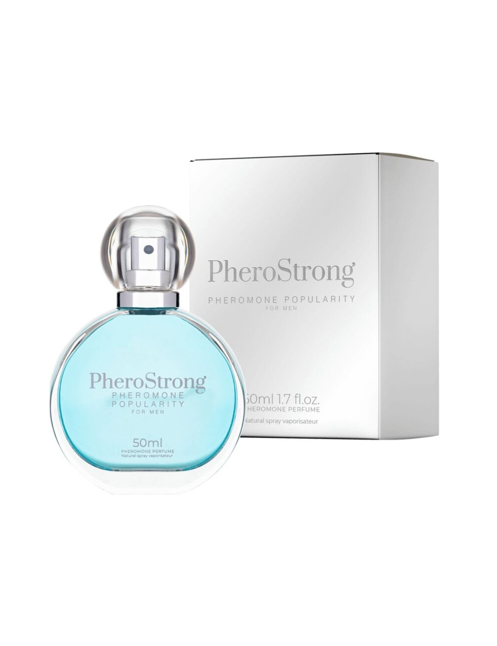 PHEROSTRONG - PERFUME CON FEROMONAS POPULARITY PARA HOMBRE 50 ML PHEROSTRONG - PERFUME CON FEROMONAS POPULARITY PARA HOMBRE 50 ML