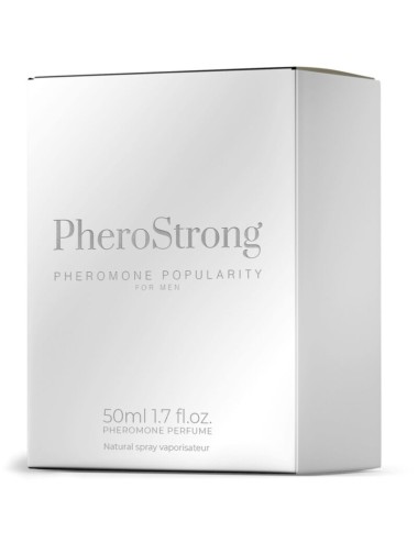 PHEROSTRONG - PERFUME CON FEROMONAS POPULARITY PARA HOMBRE 50 ML