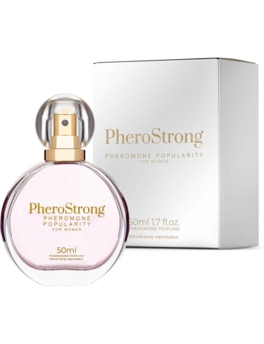 PHEROSTRONG - PERFUME CON FEROMONAS POPULARITY PARA MUJER 50 ML