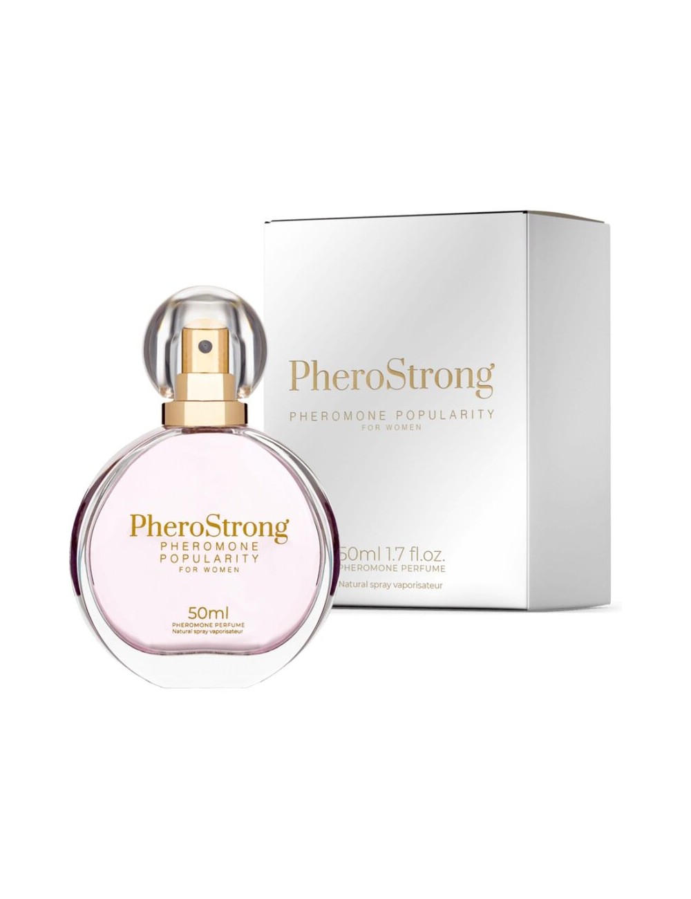PHEROSTRONG - PERFUME CON FEROMONAS POPULARITY PARA MUJER 50 ML PHEROSTRONG - PERFUME CON FEROMONAS POPULARITY PARA MUJER 50 ML
