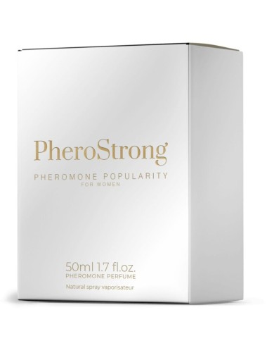 PHEROSTRONG - PERFUME CON FEROMONAS POPULARITY PARA MUJER 50 ML