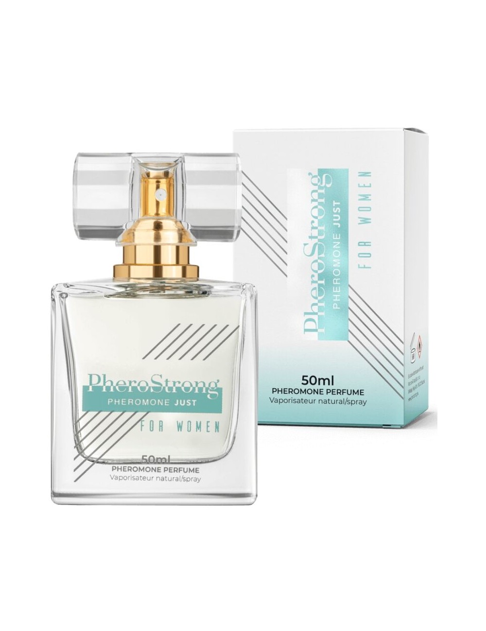 PHEROSTRONG - PERFUME CON FEROMONAS JUST PARA MUJER 50 ML PHEROSTRONG - PERFUME CON FEROMONAS JUST PARA MUJER 50 ML