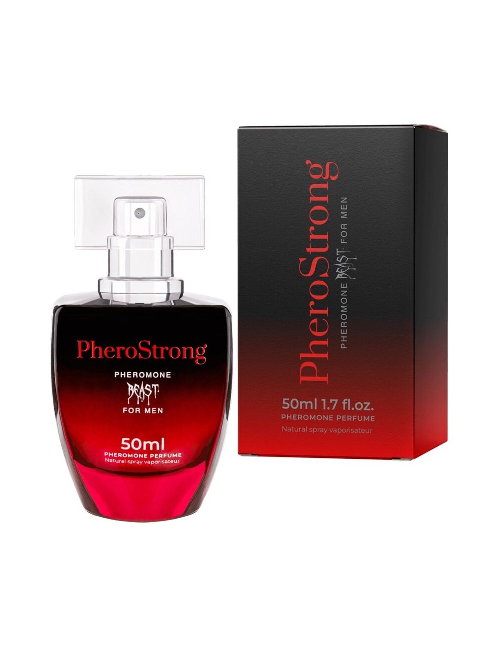 PHEROSTRONG - PERFUME CON FEROMONAS BEAST PARA HOMBRE 50 ML