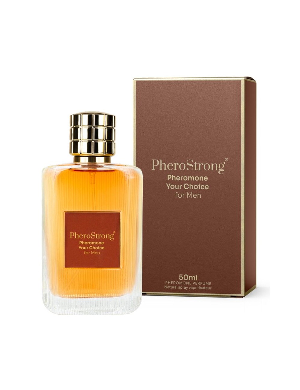 PHEROSTRONG - PERFUME CON FEROMONAS YOUR CHOICE PARA HOMBRE 50 ML PHEROSTRONG - PERFUME CON FEROMONAS YOUR CHOICE PARA HOMBRE 50 ML