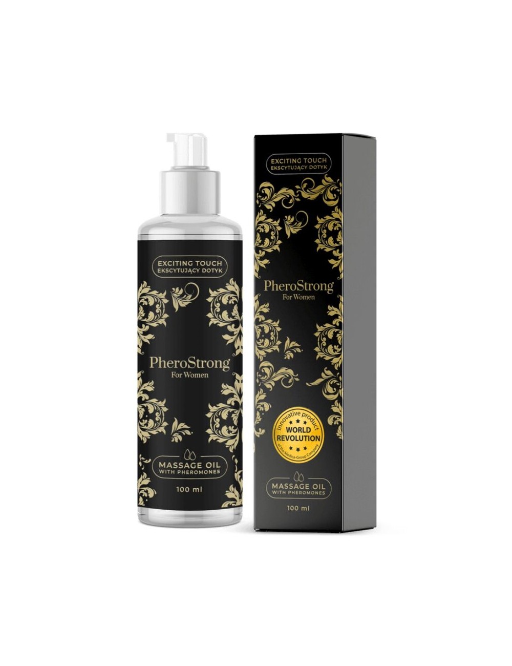 PHEROSTRONG - ACEITE DE MASAJE PARA MUJER 100 ML