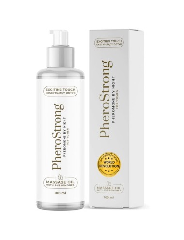 PHEROSTRONG - ACEITE DE MASAJE BY NIGHT PARA MUJER 100 ML
