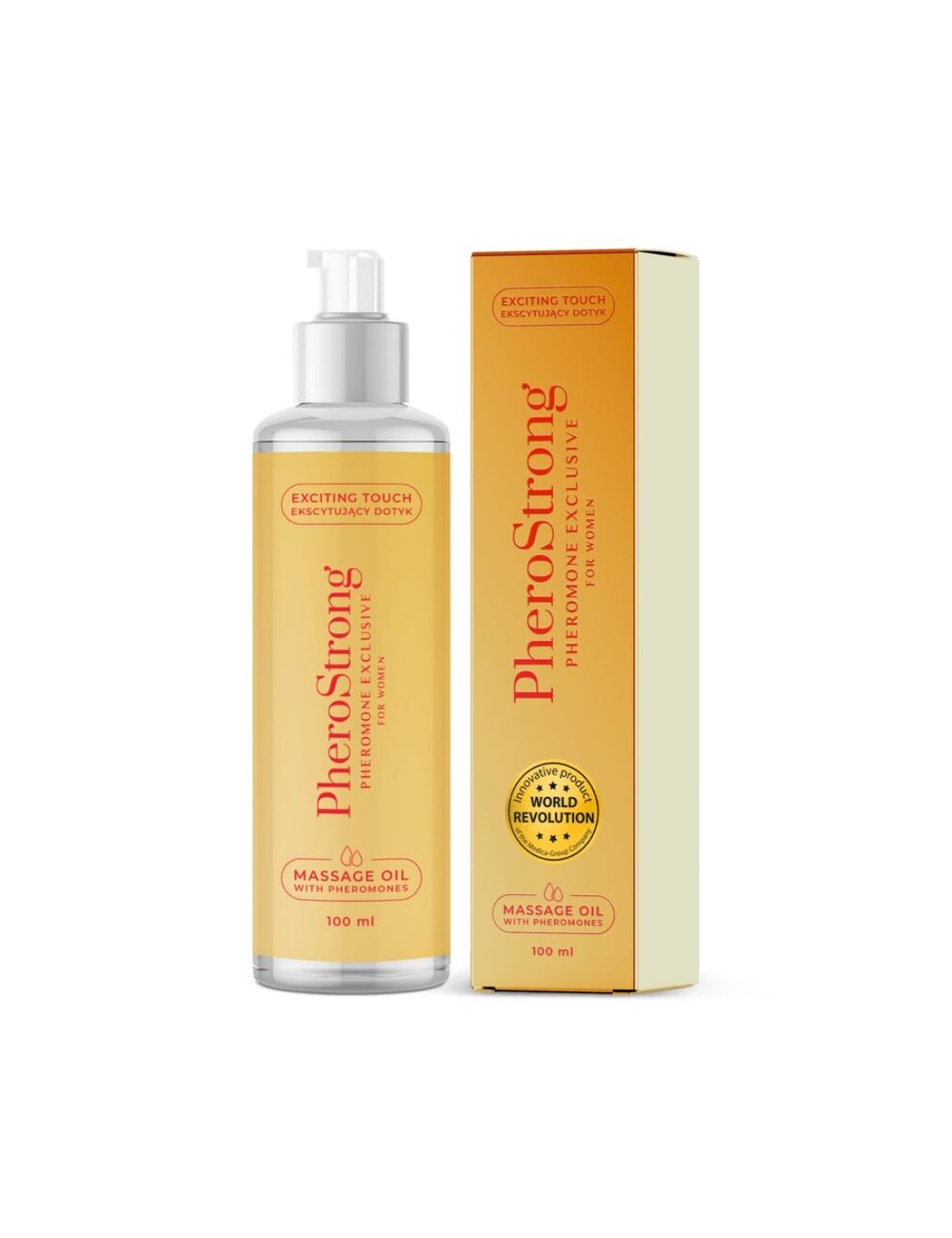 PHEROSTRONG - ACEITE DE MASAJE EXCLUSIVE PARA MUJER 100 ML PHEROSTRONG - ACEITE DE MASAJE EXCLUSIVE PARA MUJER 100 ML