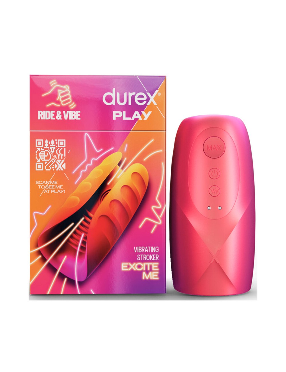 DUREX - TOY MASTURBADOR VIBRADOR RIDE & VIBE