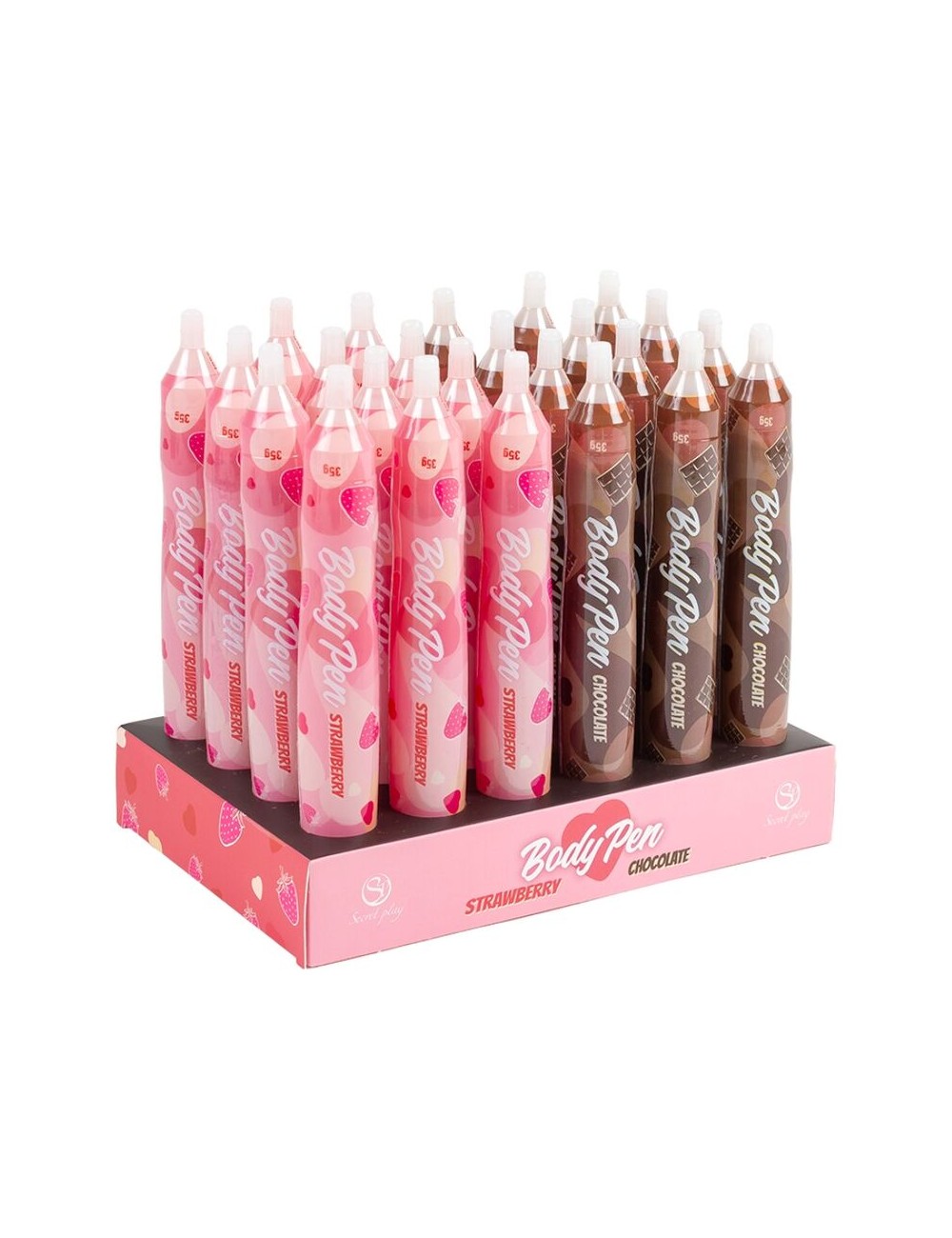 SECRET PLAY - EXPOSITOR BODY PEN 24 UNIDADES SECRET PLAY - EXPOSITOR BODY PEN 24 UNIDADES