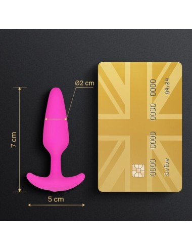 G-VIBE - GPLUG PLUG ANAL VIBRADOR XS FUCSIA