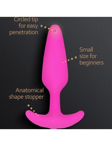 G-VIBE - GPLUG PLUG ANAL VIBRADOR XS FUCSIA