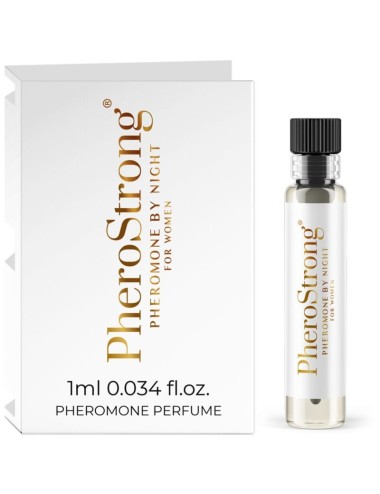 PHEROSTRONG - PERFUME CON FEROMONAS BY NIGHT PARA MUJER 1 ML