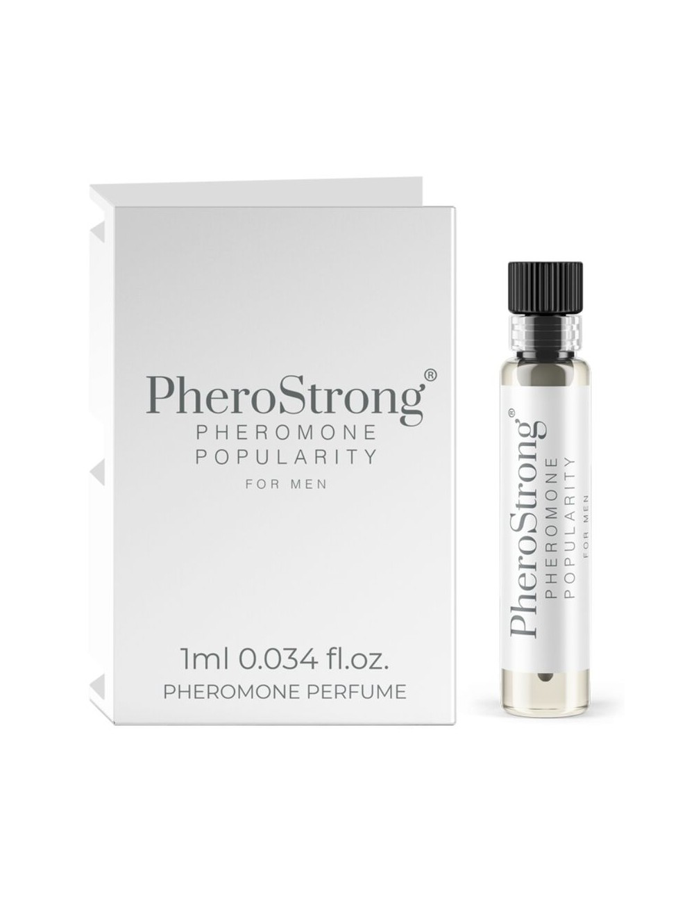PHEROSTRONG - PERFUME CON FEROMONAS POPULARITY PARA HOMBRE 1 ML PHEROSTRONG - PERFUME CON FEROMONAS POPULARITY PARA HOMBRE 1 ML
