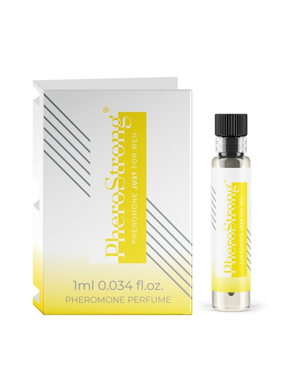 PHEROSTRONG - PERFUME CON FEROMONAS JUST PARA HOMBRE 1 ML PHEROSTRONG - PERFUME CON FEROMONAS JUST PARA HOMBRE 1 ML