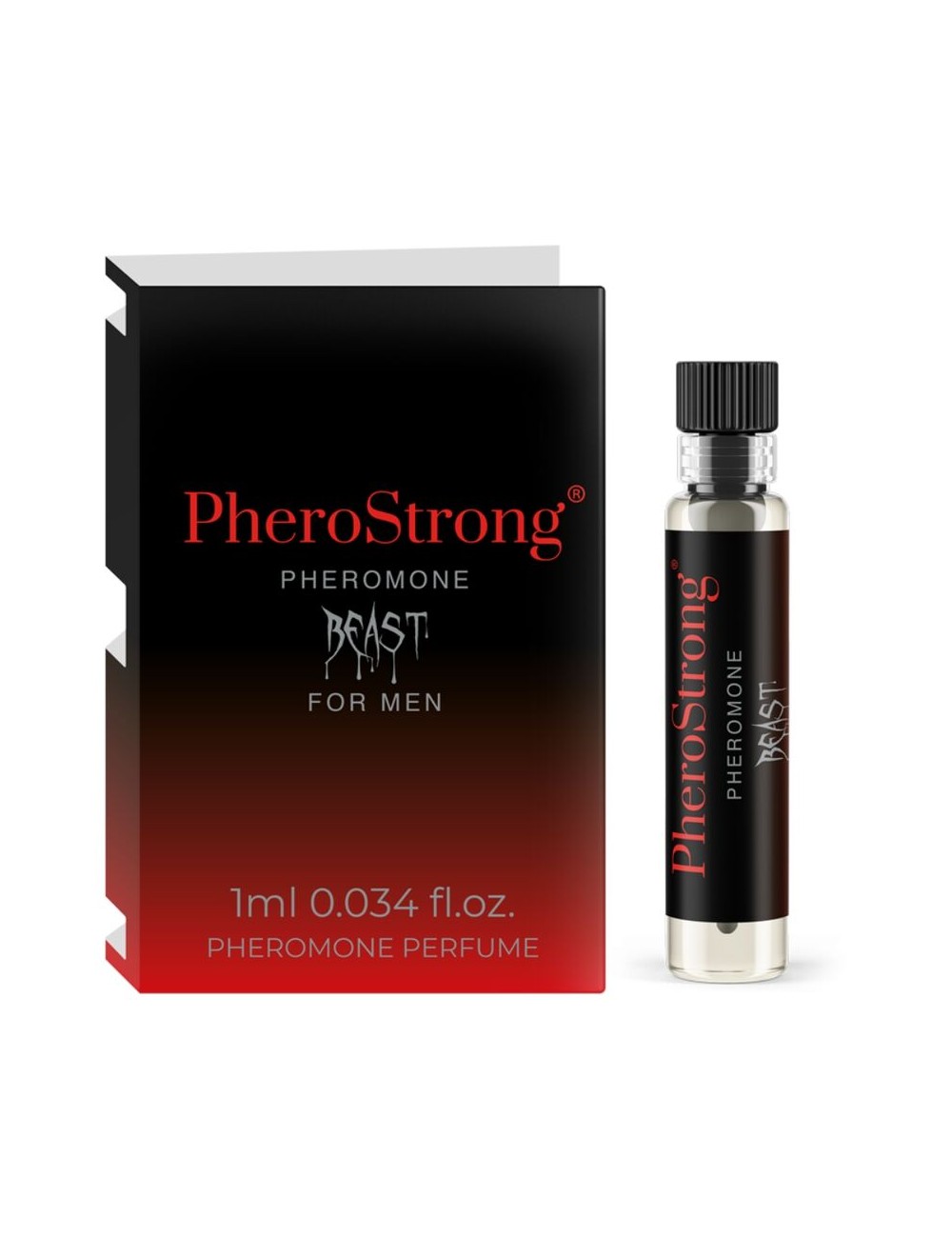 PHEROSTRONG - PERFUME CON FEROMONAS BEAST PARA HOMBRE 1 ML
