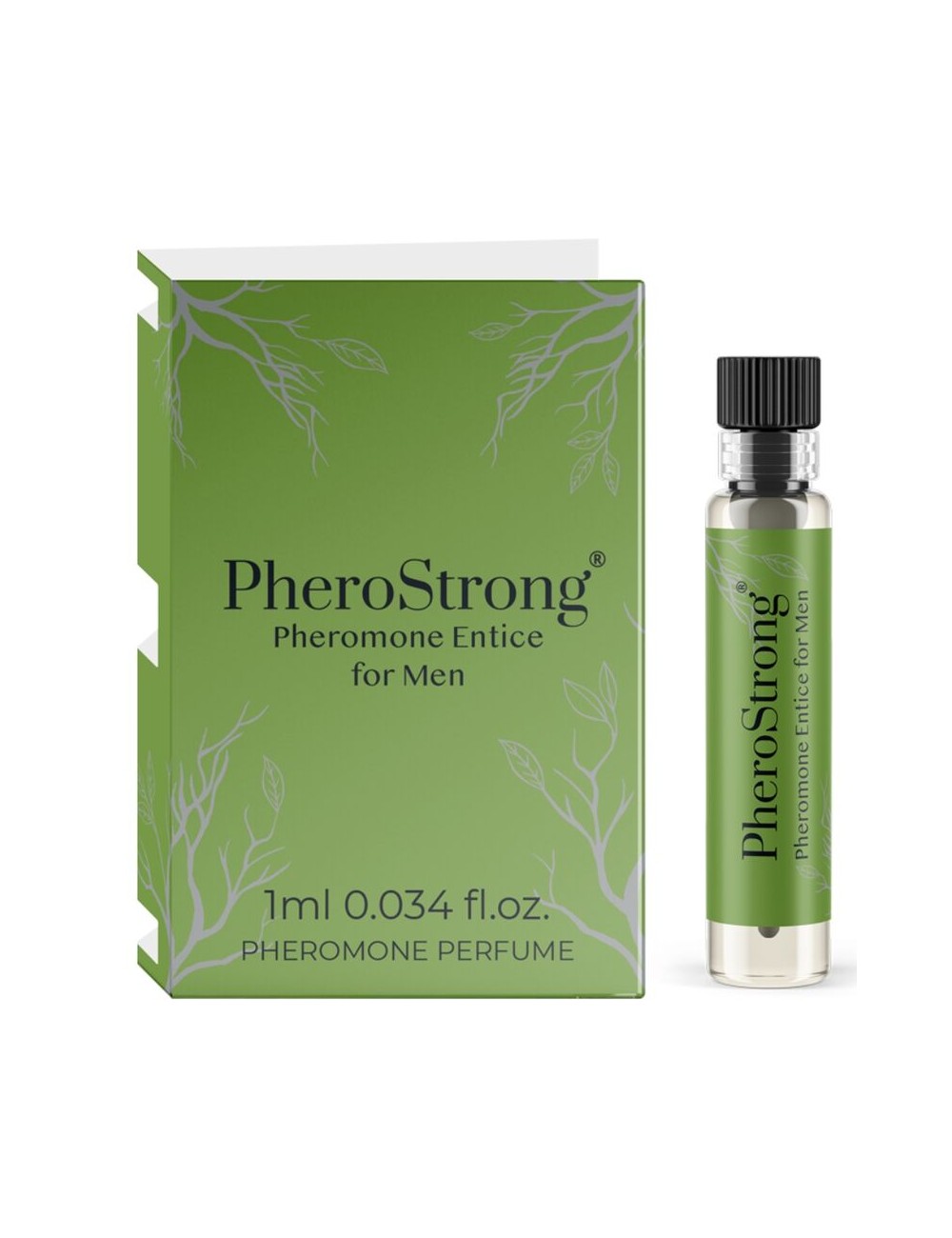 PHEROSTRONG - PERFUME CON FEROMONAS ENTICE PARA HOMBRE 1 ML PHEROSTRONG - PERFUME CON FEROMONAS ENTICE PARA HOMBRE 1 ML