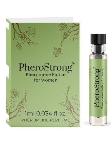 PHEROSTRONG - PERFUME CON FEROMONAS ENTICE PARA MUJER 1 ML
