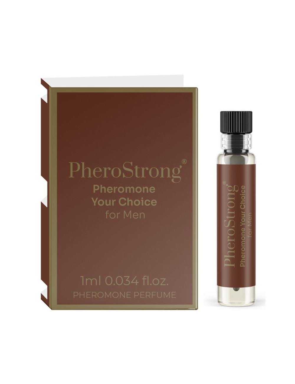 PHEROSTRONG - PERFUME CON FEROMONAS YOUR CHOICE PARA HOMBRE 1 ML PHEROSTRONG - PERFUME CON FEROMONAS YOUR CHOICE PARA HOMBRE 1 ML