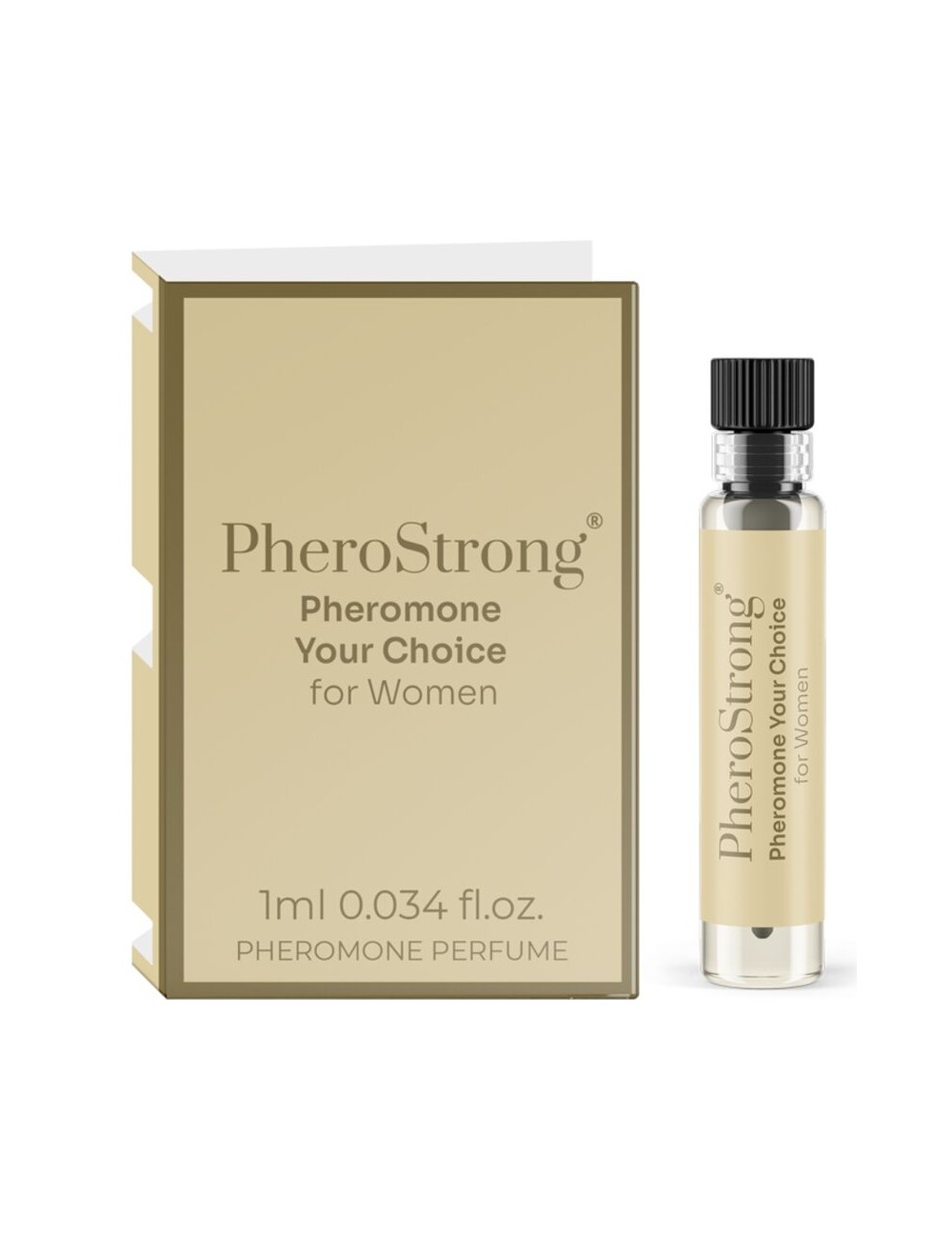 PHEROSTRONG - PERFUME CON FEROMONAS YOUR CHOICE PARA MUJER 1 ML PHEROSTRONG - PERFUME CON FEROMONAS YOUR CHOICE PARA MUJER 1 ML