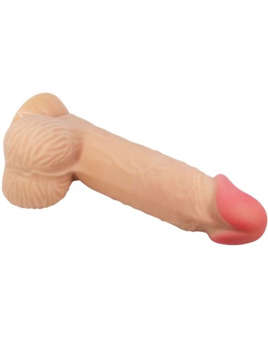 PRETTY LOVE - SLIDING SKIN SERIES DILDO REALÍSTICO CON VENTOSA PIEL DESLIZANTE 20.6 CM