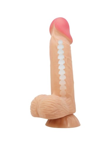 PRETTY LOVE - SLIDING SKIN SERIES DILDO REALÍSTICO CON VENTOSA PIEL DESLIZANTE 20.6 CM