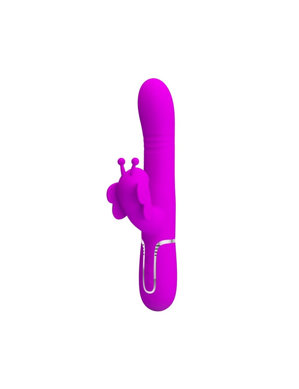 PRETTY LOVE - VIBRADOR RABBIT MULTIFUNCIÓN 4 EN 1 MARIPOSA FUCSIA PRETTY LOVE - VIBRADOR RABBIT MULTIFUNCIÓN 4 EN 1 MARIPOSA FUCSIA