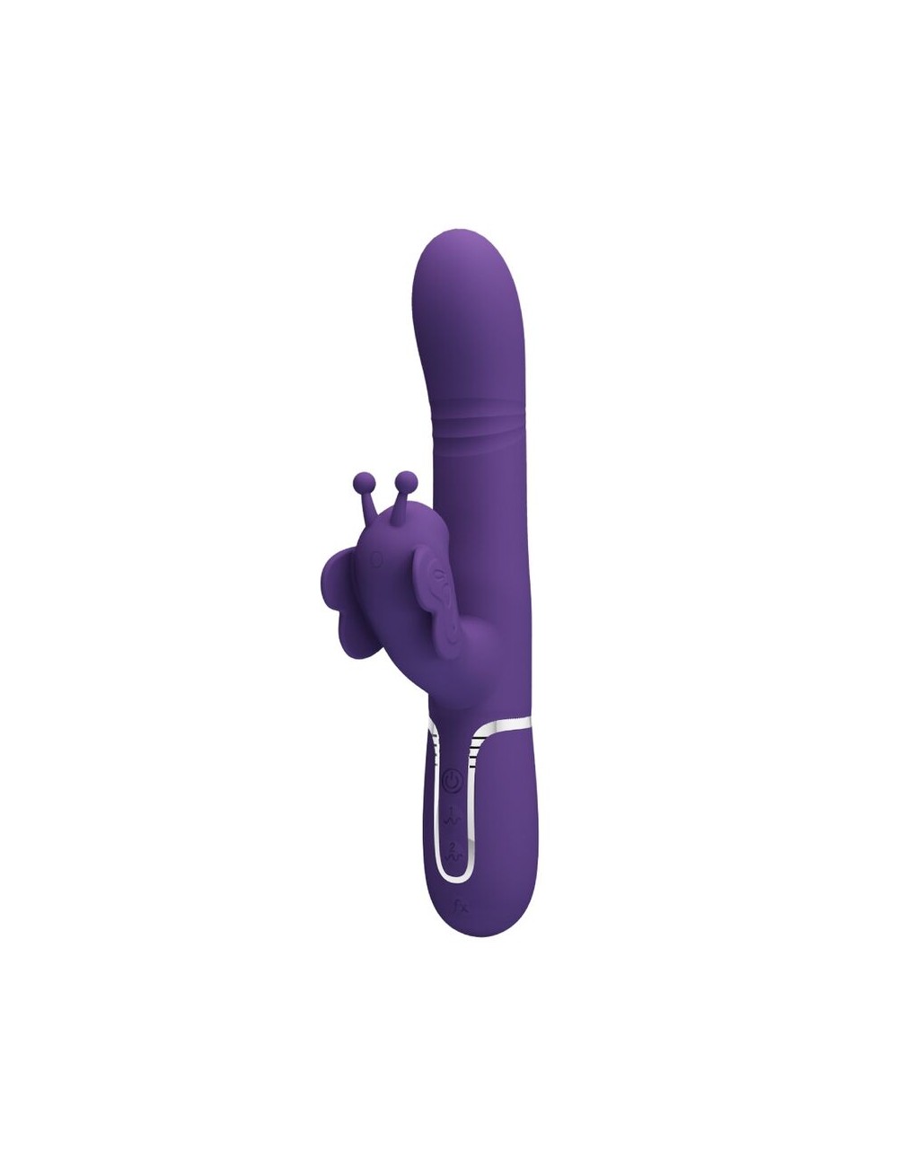 PRETTY LOVE - VIBRADOR RABBIT MULTIFUNCIÓN 4 EN 1 MARIPOSA MORADO PRETTY LOVE - VIBRADOR RABBIT MULTIFUNCIÓN 4 EN 1 MARIPOSA MORADO