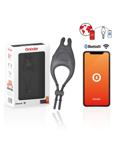 ONINDER - PAMPA ANILLO VIBRADOR AJUSTABLE Y MULTIPOSICION  - APP GRATUITA