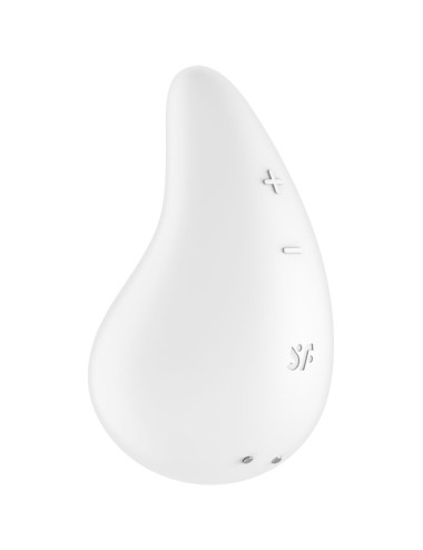SATISFYER - DEW DROP VIBRADOR LAY-ON BLANCO