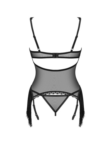 OBSESSIVE - SHERILA CORSET & TANGA M/L