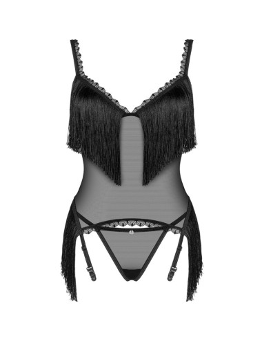 OBSESSIVE - SHERILA CORSET & TANGA XL/XXL