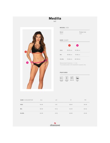 OBSESSIVE - MEDILLA SET DOS PIEZAS M/L