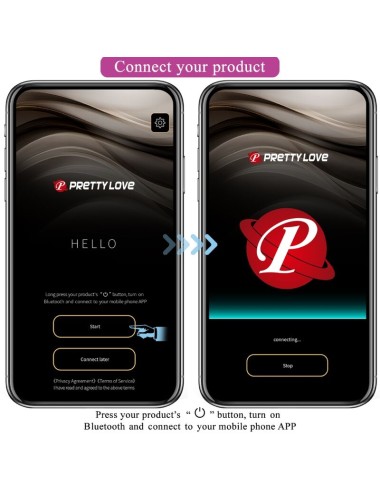 PRETTY LOVE - HECTOR VIBRADOR ELECTROSHOCK APP GRATUITA VIOLETA