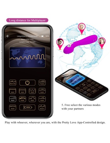 PRETTY LOVE - HECTOR VIBRADOR ELECTROSHOCK APP GRATUITA VIOLETA