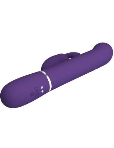 PRETTY LOVE - COALE VIBRADOR RABBIT 4 EN 1 MORADO