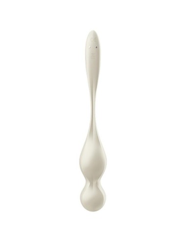 SATISFYER - LOVE BIRDS BOLAS KEGEL VIBRADORAS BLANCO