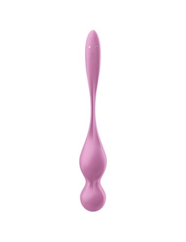 SATISFYER - LOVE BIRDS BOLAS KEGEL VIBRADORAS ROSA