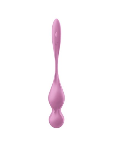 SATISFYER - LOVE BIRDS BOLAS KEGEL VIBRADORAS ROSA