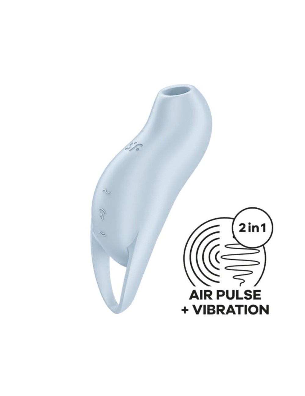 SATISFYER - POCKET PRO 1 ESTIMULADOR CLÍTORIS AZUL CLARO SATISFYER - POCKET PRO 1 ESTIMULADOR CLÍTORIS AZUL CLARO