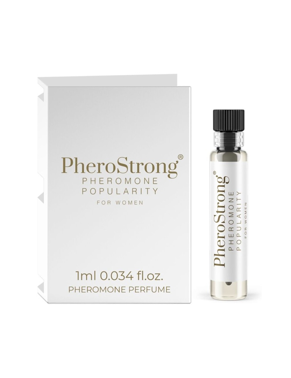 PHEROSTRONG - PERFUME CON FEROMONAS POPULARITY PARA MUJER 1 ML PHEROSTRONG - PERFUME CON FEROMONAS POPULARITY PARA MUJER 1 ML