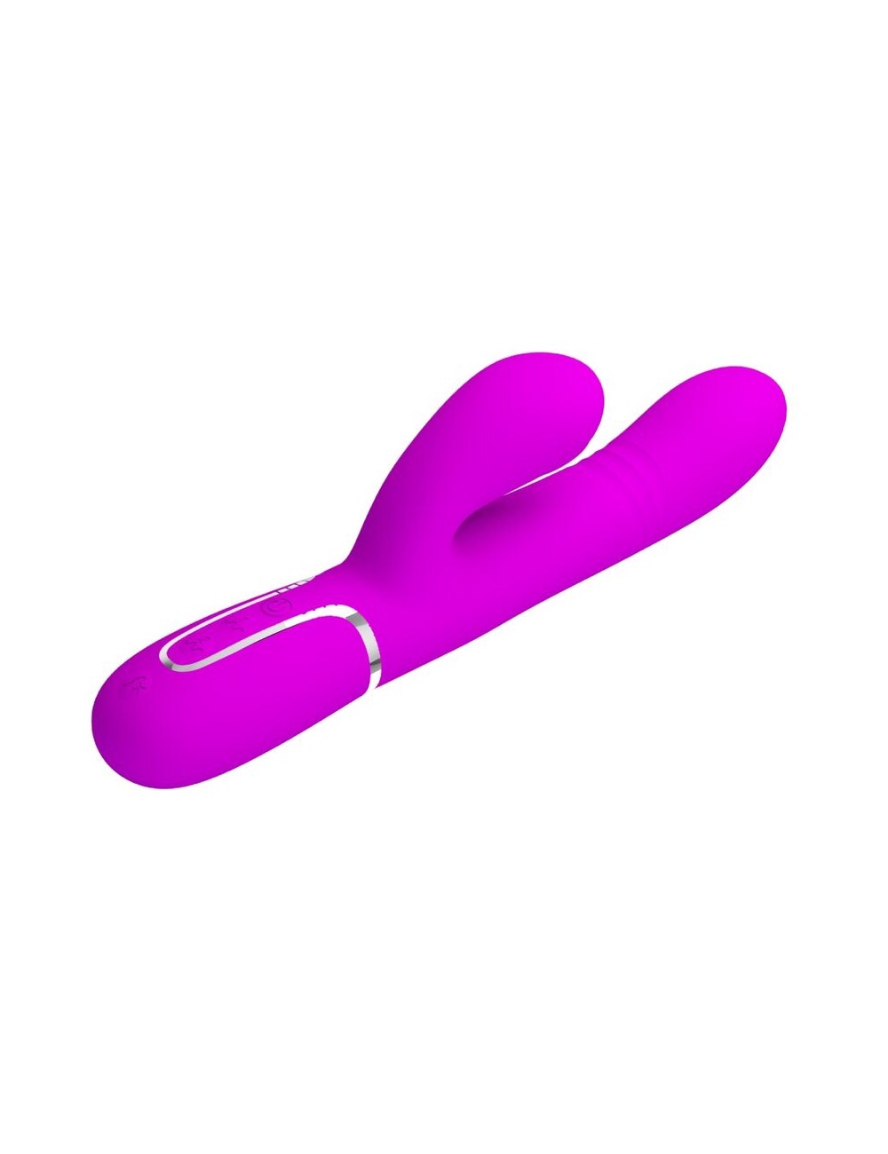 PRETTY LOVE - VIBRADOR PUNTO G MULTIFUNCIÓN FUCSIA