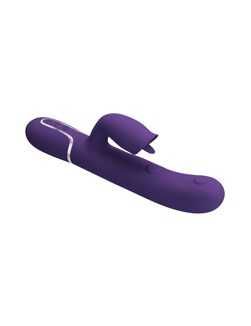 PRETTY LOVE - VIBRADOR RABBIT CON LICKING MORADO PRETTY LOVE - VIBRADOR RABBIT CON LICKING MORADO