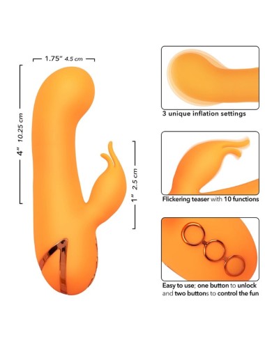 CALEXOTICS - MONTECITO MUSE VIBRADOR RABBIT NARANJA BY CALIFORNIA DREAMING