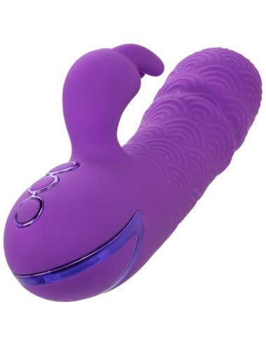 CALEXOTICS - MANHATTAN BEACH MARVEL VIBRADOR RABBIT MORADO BY CALIFORNIA DREAMING