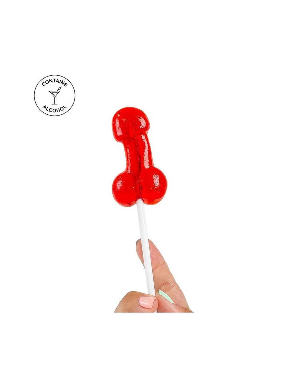SECRETPLAY - PIRULETA PENE GOMINOLA CON ALCOHOL DAIQUIRI DE FRESA SECRETPLAY - PIRULETA PENE GOMINOLA CON ALCOHOL DAIQUIRI DE FRESA